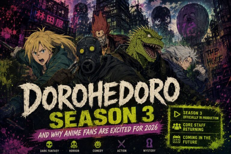Dorohedoro Season 3 and Why Anime Fans Are Excited for 2026