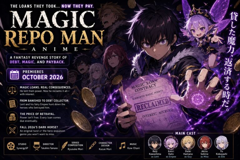 Magic Repo Man Anime Release Date, Trailer, Cast, and Plot Details Magic Repo Man Anime Release Date, Trailer, Cast, and Plot Details