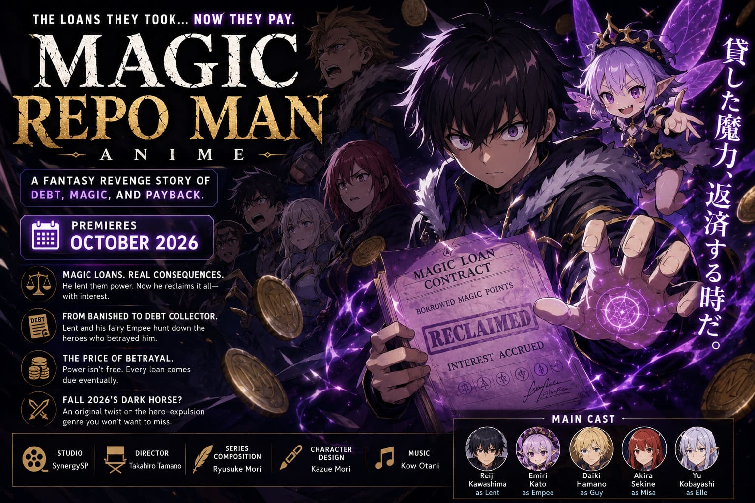 Magic Repo Man Anime Release Date, Trailer, Cast, and Plot Details Magic Repo Man Anime Release Date, Trailer, Cast, and Plot Details