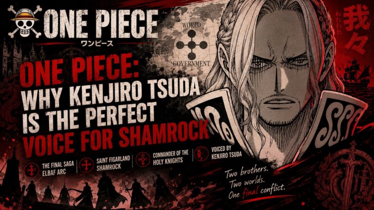 One Piece: Why Kenjiro Tsuda Is the Perfect Voice for Shamrock