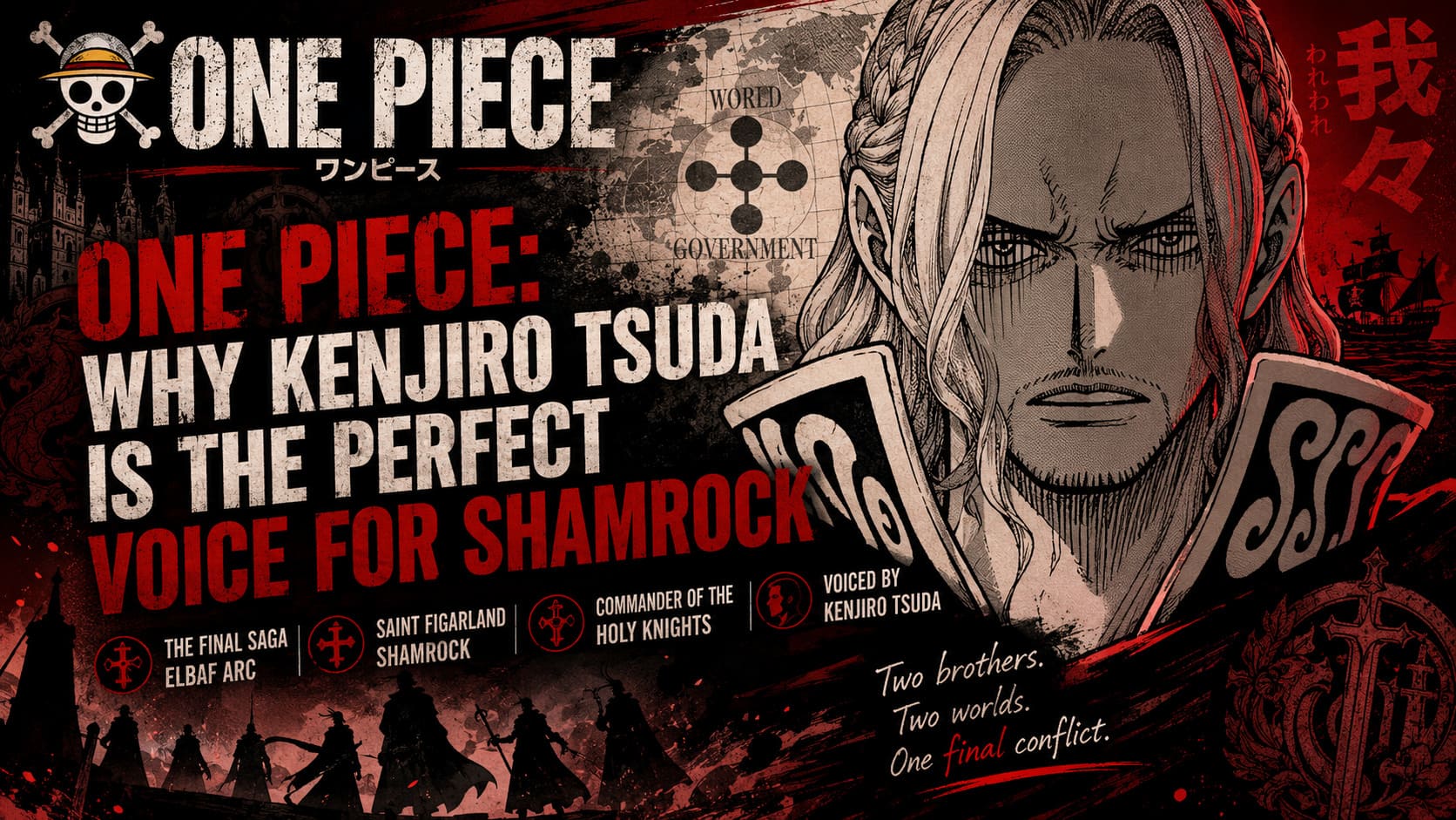 One Piece: Why Kenjiro Tsuda Is the Perfect Voice for Shamrock One Piece: Why Kenjiro Tsuda Is the Perfect Voice for Shamrock