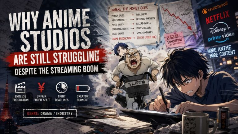 Why Anime Studios Are Still Struggling Despite the Streaming Boom Why Anime Studios Are Still Struggling Despite the Streaming Boom
