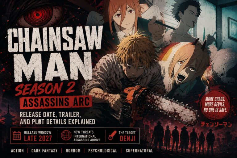 Chainsaw Man Season 2 Assassins Arc: Release Date, Teaser Trailers, and Plot Details Explained Chainsaw Man Season 2 Assassins Arc: Release Date, Teaser Trailers, and Plot Details Explained