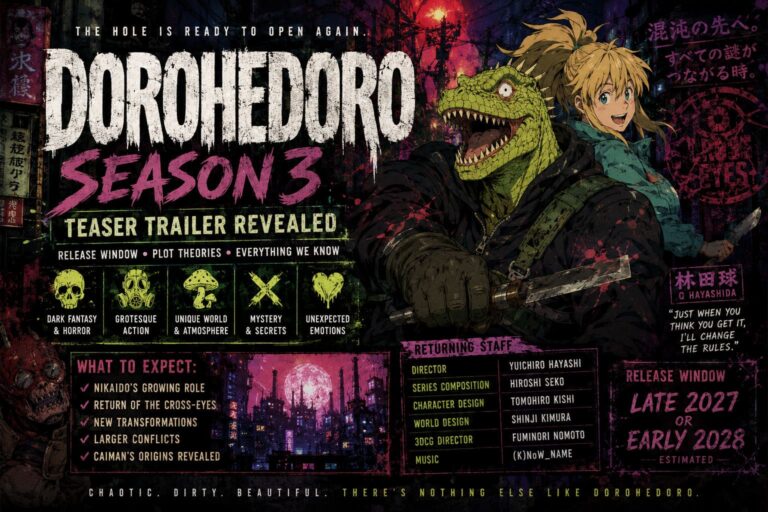 Dorohedoro Season 3 Teaser Trailer Revealed: Release Window, Plot Theories and Everything We Know Dorohedoro Season 3 Teaser Trailer Revealed: Release Window, Plot Theories and Everything We Know
