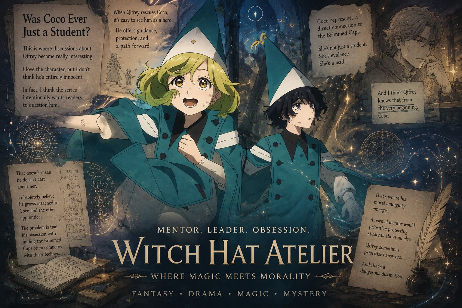 Why Qifrey Is the Most Tragic Character in Witch Hat Atelier Why Qifrey Is the Most Tragic Character in Witch Hat Atelier