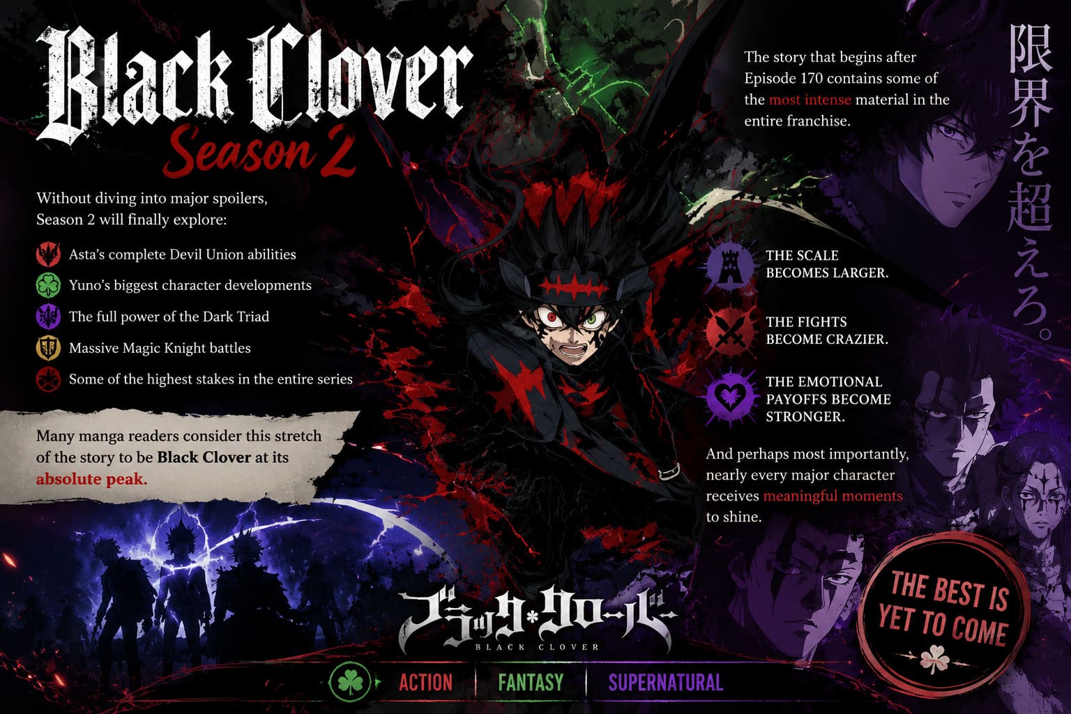 Black Clover Season 2 Anime Confirmed For October 2026: New Director, Studio Pierrot Return, and Everything We Know So Far Black Clover Season 2 Anime Confirmed For October 2026: New Director, Studio Pierrot Return, and Everything We Know So Far