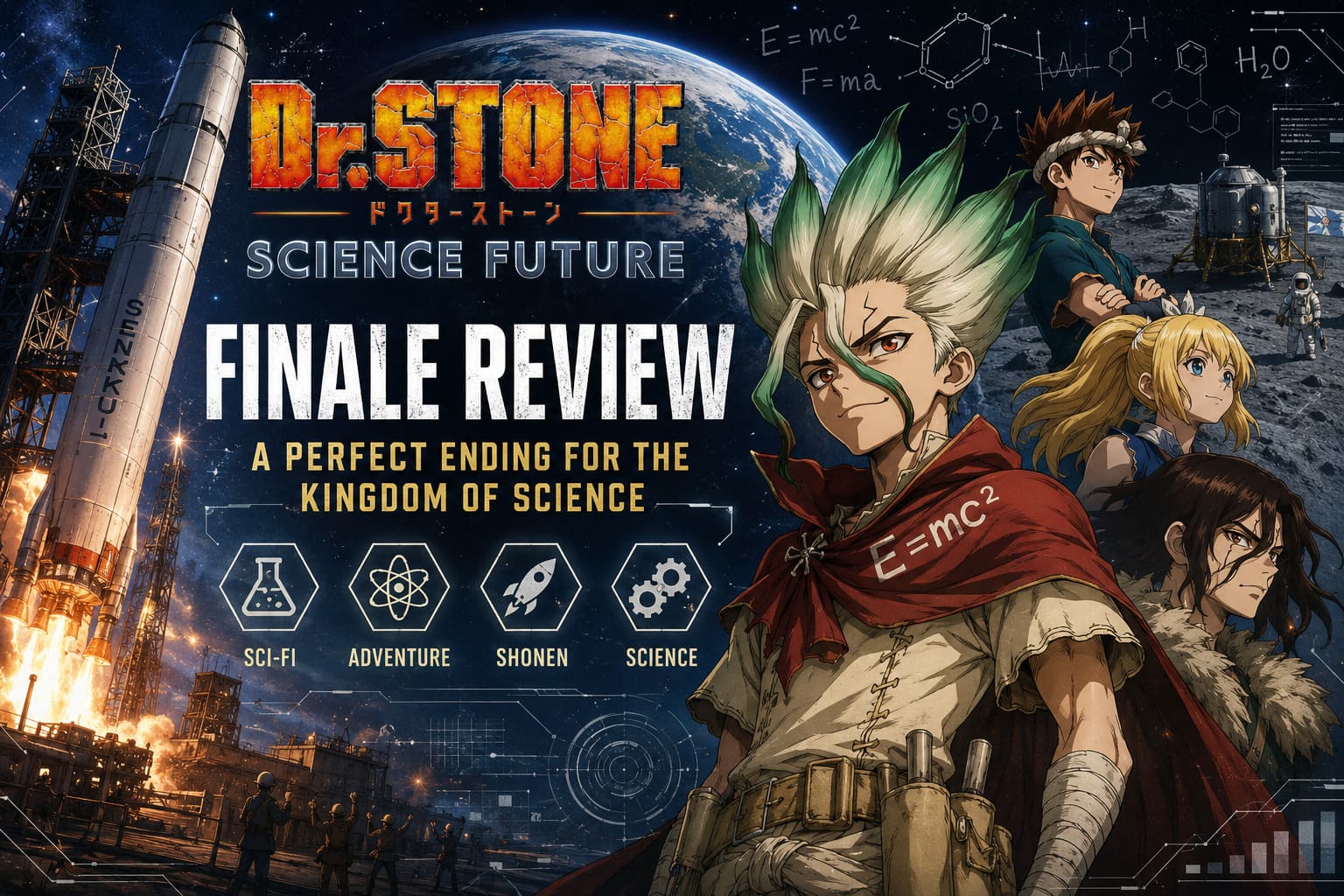 Dr. Stone Science Future Finale Review: A Perfect Ending for the Kingdom of Science Dr. Stone Science Future Finale Review: A Perfect Ending for the Kingdom of Science