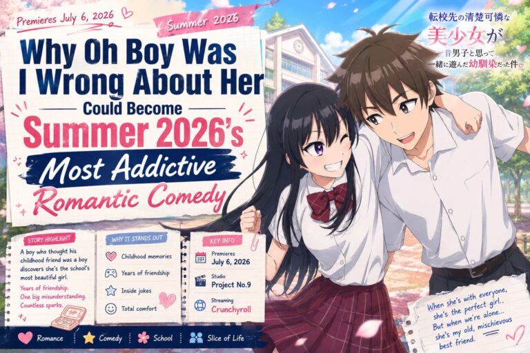 “Oh Boy Was I Wrong About Her” Anime Release Date Revealed in New Trailer