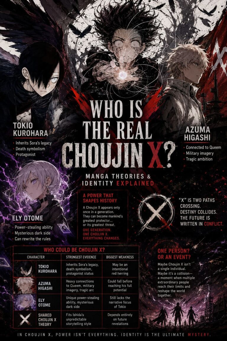 Who Is the Real Choujin X? Manga Theories and Identity Explained Who Is the Real Choujin X? Manga Theories and Identity Explained