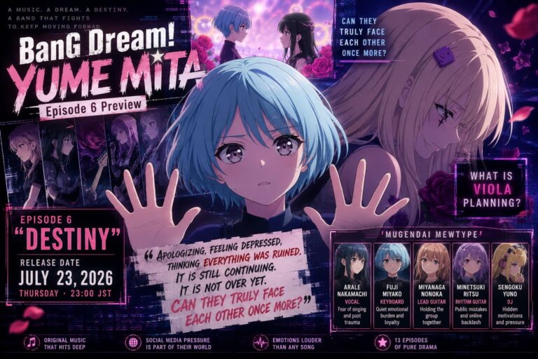 BanG Dream YUME MITA Episode 6 Preview, Release Date, and Story Spoilers