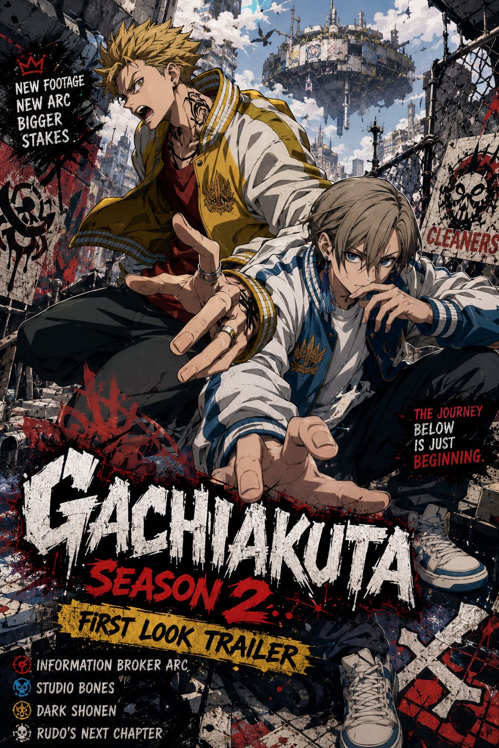 Gachiakuta Season 2 Trailer: First Look New Footage, Story Arc & Studio Bones Update Gachiakuta Season 2 Trailer: First Look New Footage, Story Arc & Studio Bones Update
