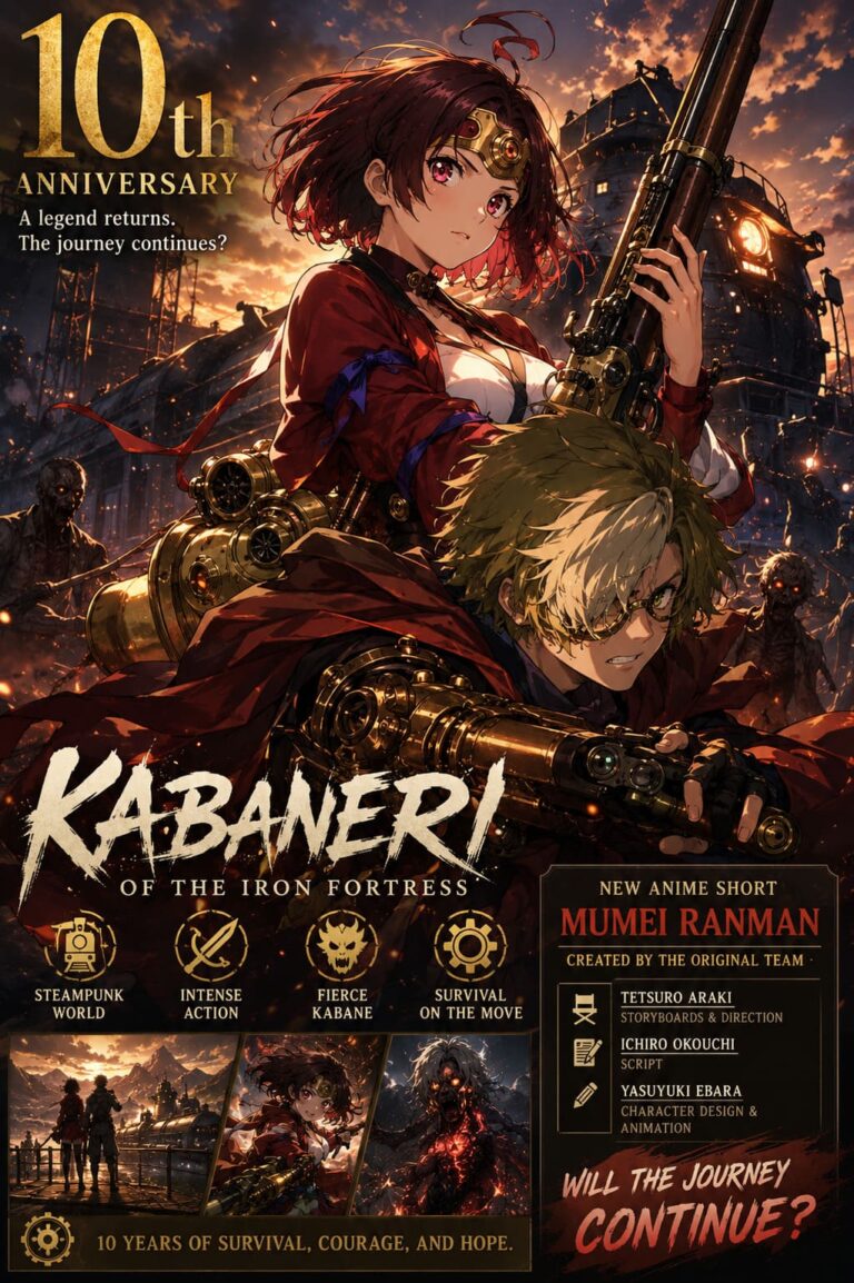 Kabaneri of the Iron Fortress 10th Anniversary: New WIT Studio Anime Short Sparks Season 2 Hype