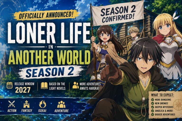 Loner Life in Another World Season 2 Anime Officially Announced: Release Date Window, Plot, and What to Expect Loner Life in Another World Season 2 Anime Officially Announced: Release Date Window, Plot, and What to Expect