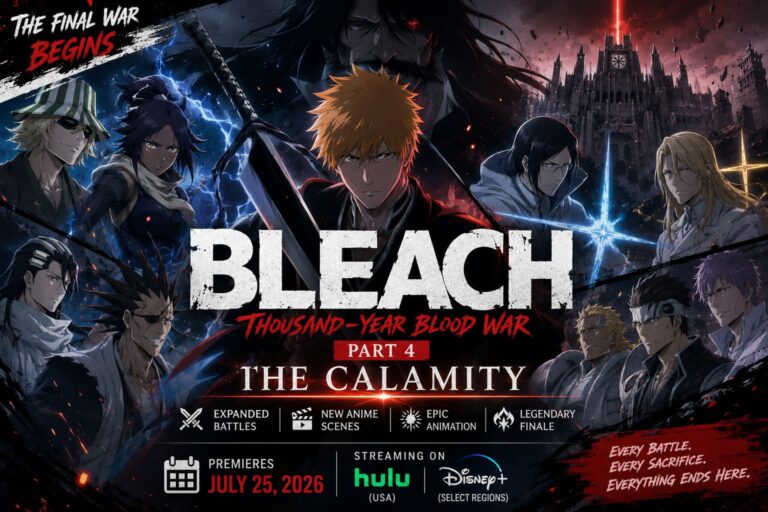 Bleach TYBW Part 4 Trailer Breakdown: Hidden Details, Manga Changes, and The Calamity Release Date Explained Bleach TYBW Part 4 Trailer Breakdown: Hidden Details, Manga Changes, and The Calamity Release Date Explained