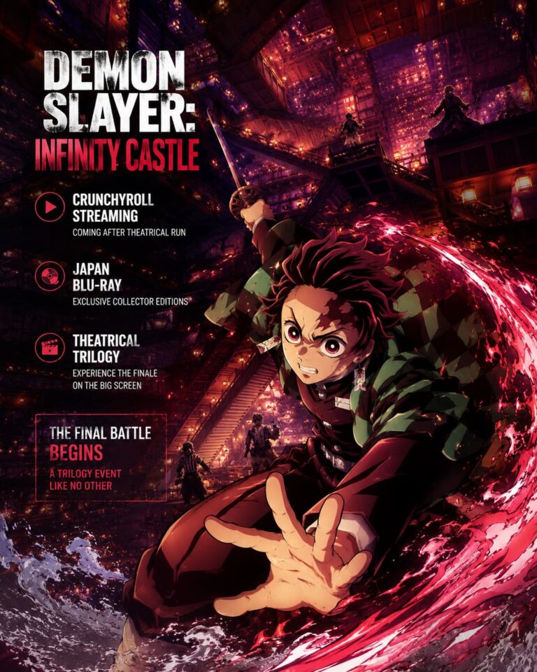 Demon Slayer Infinity Castle Streaming on Crunchyroll and Japan Blu-ray Release Date Explained