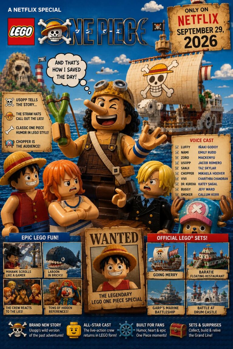 LEGO One Piece Netflix Special Trailer & Voice Cast Revealed: Release Date and Epic Details Inside!
