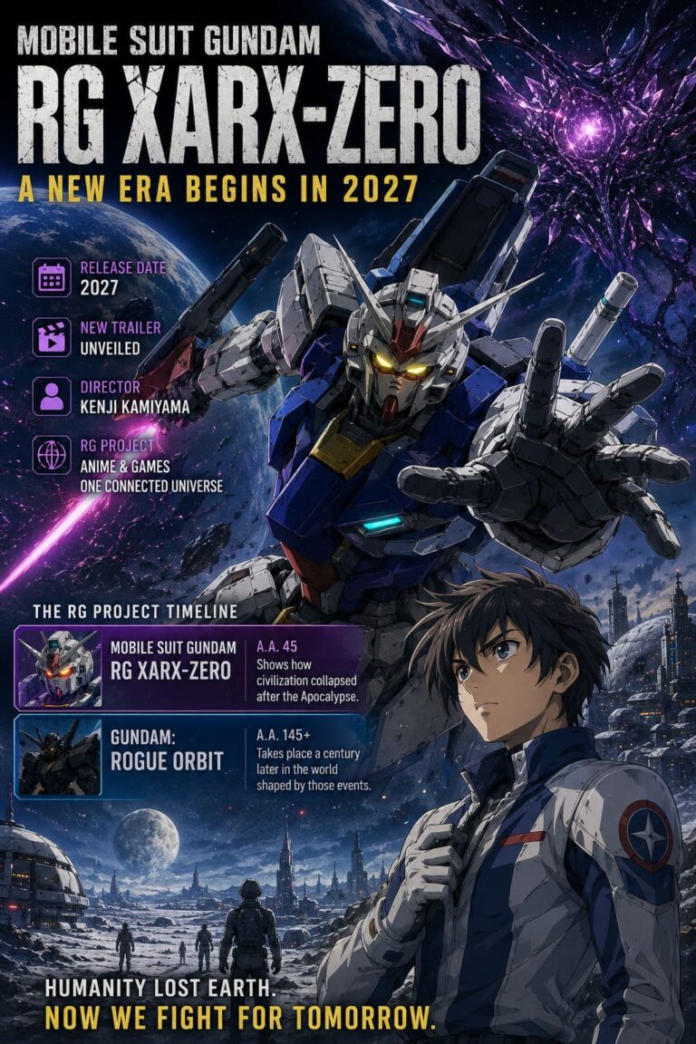 Mobile Suit Gundam RG XARX-ZERO Anime: Release Date, Trailer, Kenji Kamiyama’s RG Project, and Plot Explained Mobile Suit Gundam RG XARX-ZERO Anime: Release Date, Trailer, Kenji Kamiyama’s RG Project, and Plot Explained