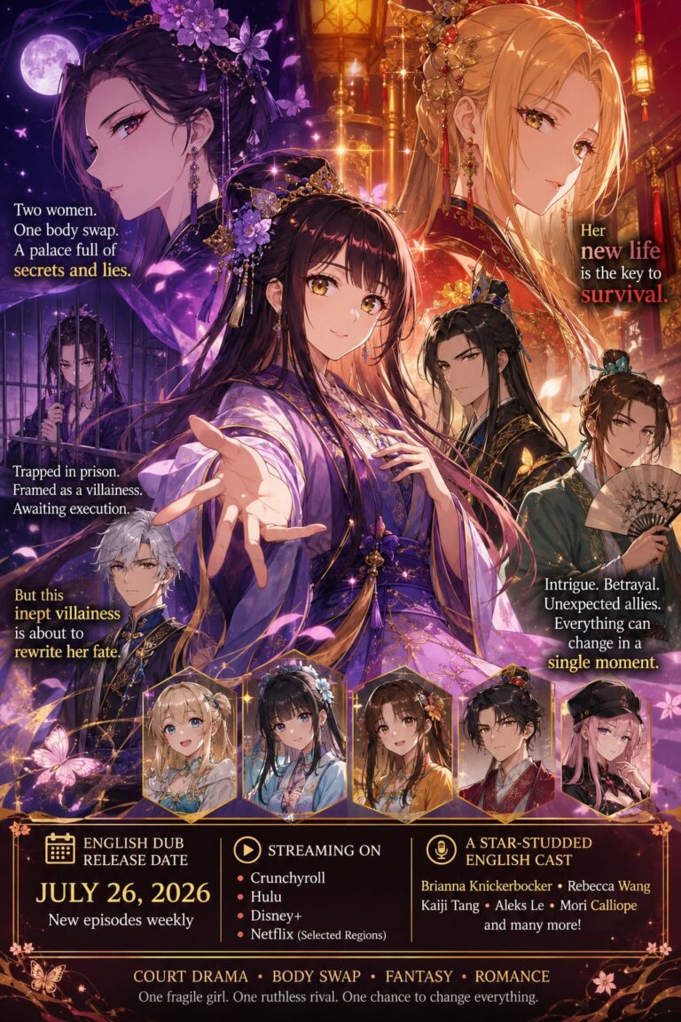Though I Am an Inept Villainess English Dub: Release Date, Cast, Crew, and Streaming Details Though I Am an Inept Villainess English Dub: Release Date, Cast, Crew, and Streaming Details