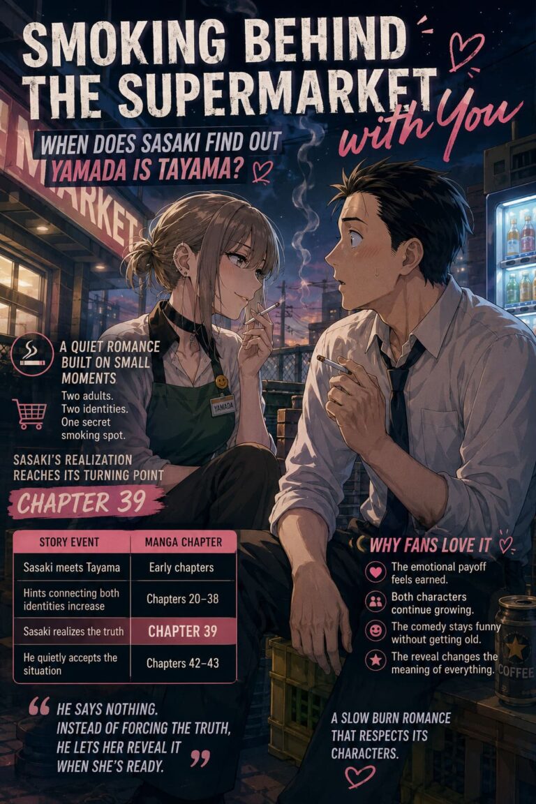 Smoking Behind the Supermarket with You: When Does Sasaki Find Out Yamada is Tayama?