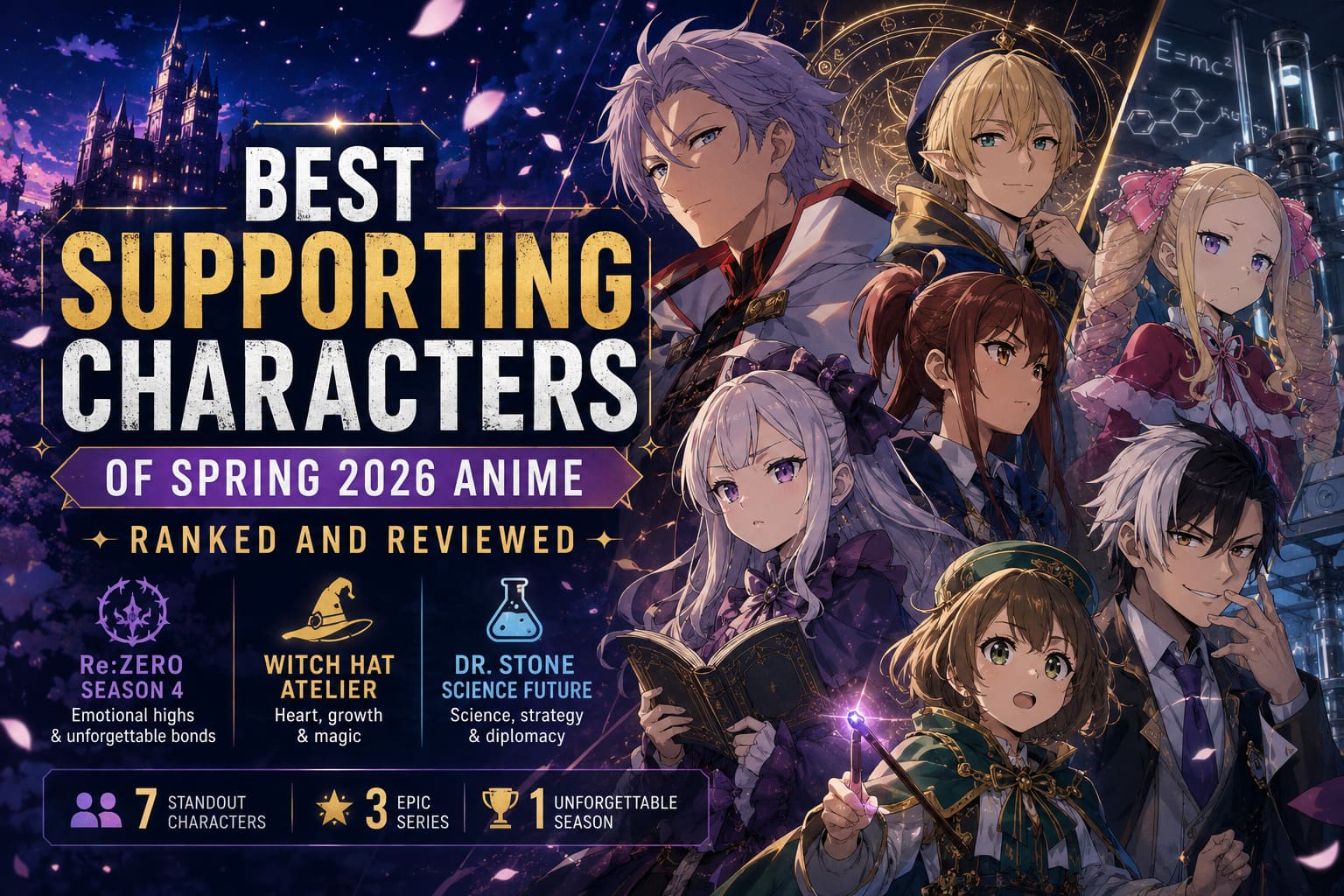 Best Supporting Characters of Spring 2026 Anime: Ranked and Reviewed Best Supporting Characters of Spring 2026 Anime: Ranked and Reviewed