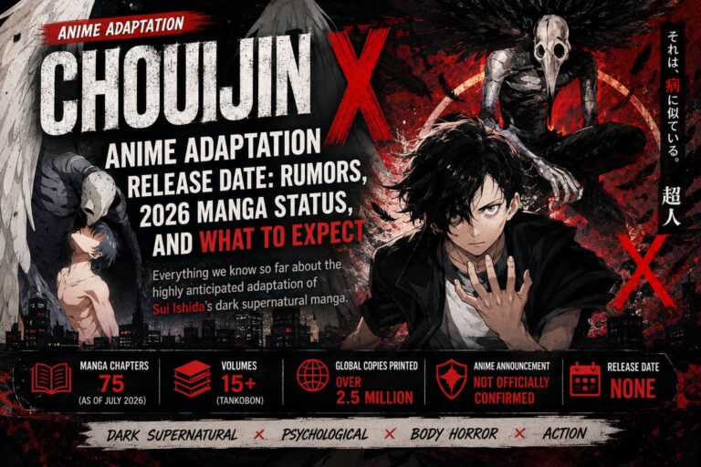 Choujin X Anime Adaptation Release Date: Rumors, 2026 Manga Status, and What to Expect