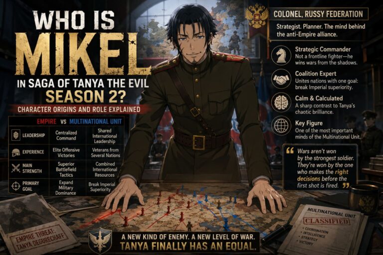 Who Is Mikel in Saga of Tanya the Evil Season 2? Character Origins and Role Explained