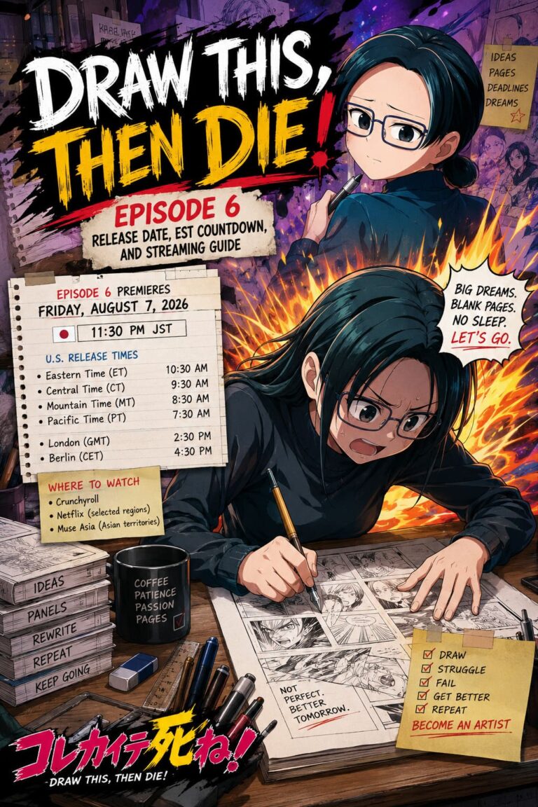 Draw This, Then Die! Episode 6 Release Date, EST Countdown, and Streaming Guide Draw This, Then Die! Episode 6 Release Date, EST Countdown, and Streaming Guide