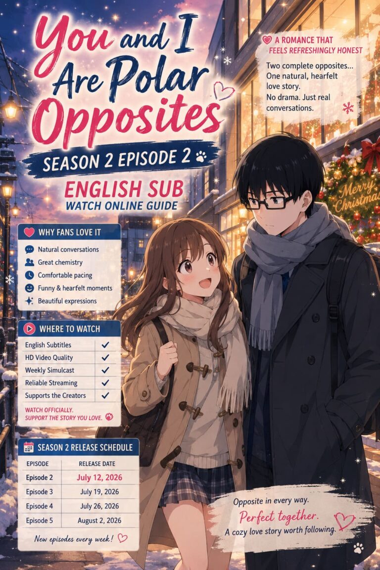You and I Are Polar Opposites Season 2 Episode 2 English Sub: Watch Online for Free and Release Guide