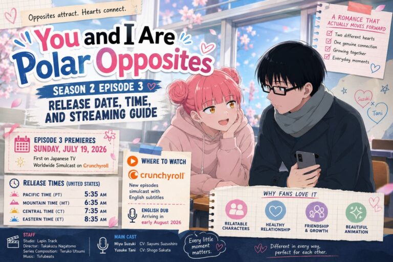 You and I Are Polar Opposites Season 2 Episode 3 Release Date, Time, and Streaming Guide