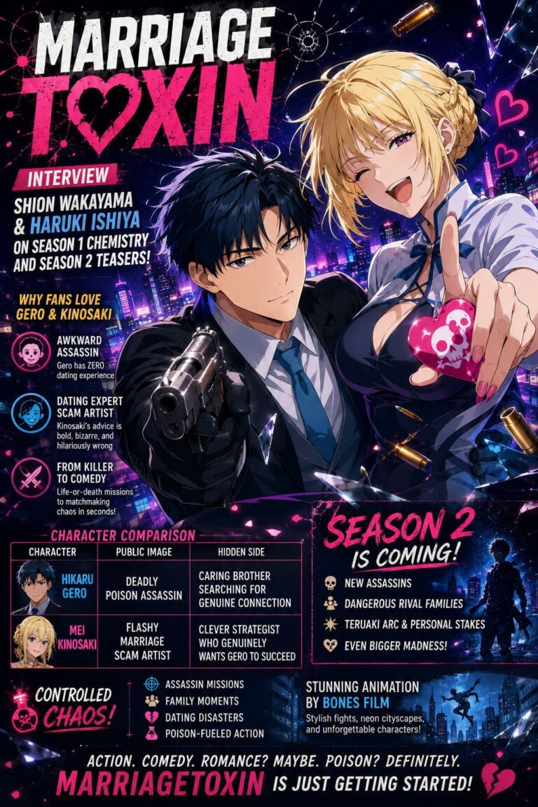 MARRIAGETOXIN Interview: Shion Wakayama and Haruki Ishiya on Season 1 Chemistry and Season 2 Teasers MARRIAGETOXIN Interview: Shion Wakayama and Haruki Ishiya on Season 1 Chemistry and Season 2 Teasers