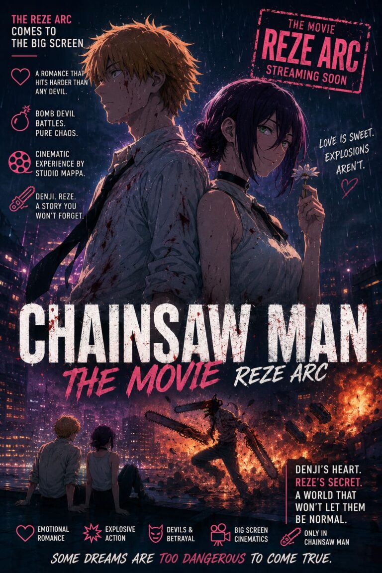 Chainsaw Man The Movie Reze Arc Streaming Release: New Visual Drops as Studio MAPPA Sparks Global Hype Chainsaw Man The Movie Reze Arc Streaming Release: New Visual Drops as Studio MAPPA Sparks Global Hype