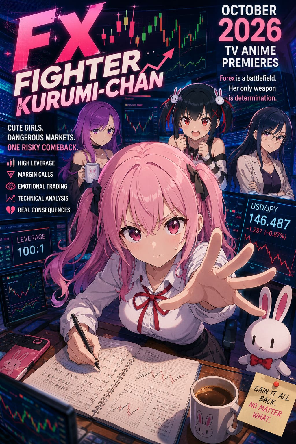 FX Fighter Kurumi-chan Anime Release Date Set for October 2026: New Visual, Cast, and Teaser Breakdown FX Fighter Kurumi-chan Anime Release Date Set for October 2026: New Visual, Cast, and Teaser Breakdown
