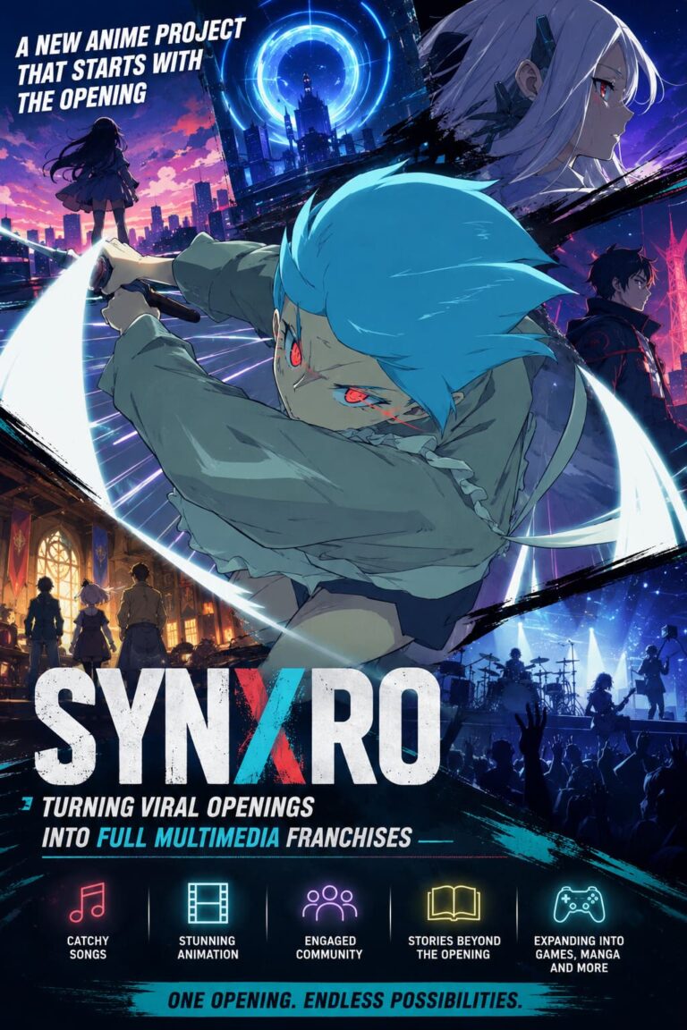 What is SYNXRO? How the New Anime Project Turns Viral Openings into Full Multimedia Franchises