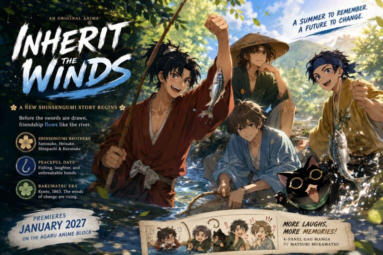 Inherit the Winds Anime Summer Visual: Fans Hype New Shinsengumi Original Series