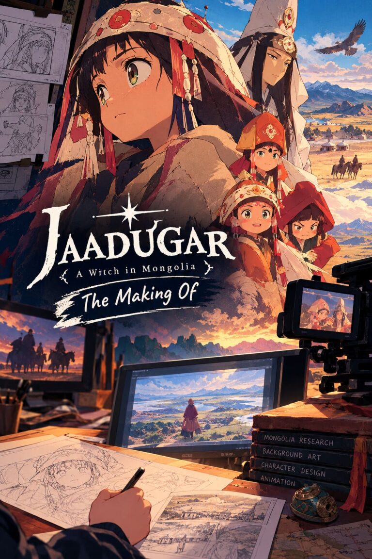 Inside Science SARU’s Creative Genius: How the Jaadugar: A Witch in Mongolia Behind-the-Scenes Making-of Video Explains the Anime Masterpiece