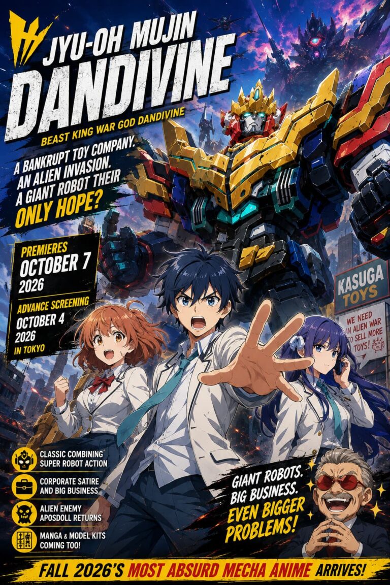 Jyu-Oh Mujin Dandivine Anime Release Date, Cast, Trailer, and Mecha Plot Details Explained Jyu-Oh Mujin Dandivine Anime Release Date, Cast, Trailer, and Mecha Plot Details Explained
