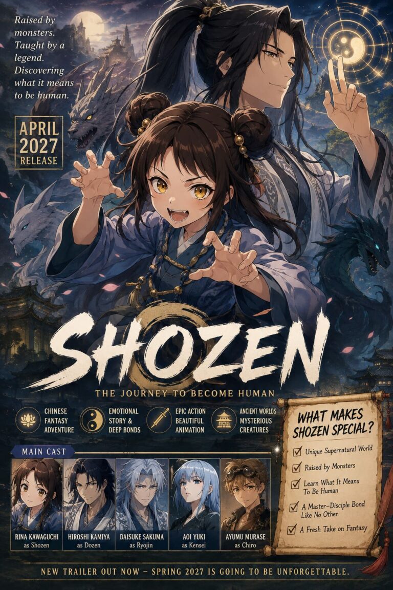 Shozen Anime Release Date, Trailer, Cast, and Manhua Plot Breakdown