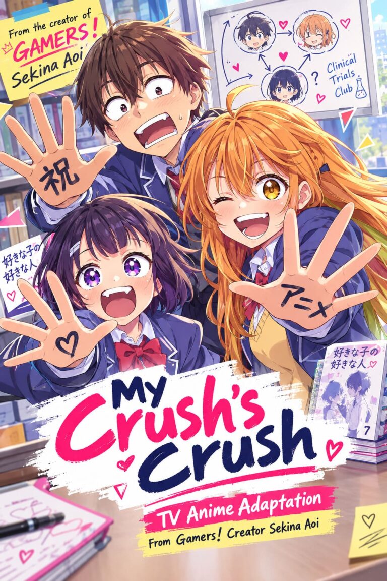 Gamers Creator Sekina Aoi New Manga My Crushs Crush Gets TV Anime Adaptation Gamers Creator Sekina Aoi New Manga My Crushs Crush Gets TV Anime Adaptation