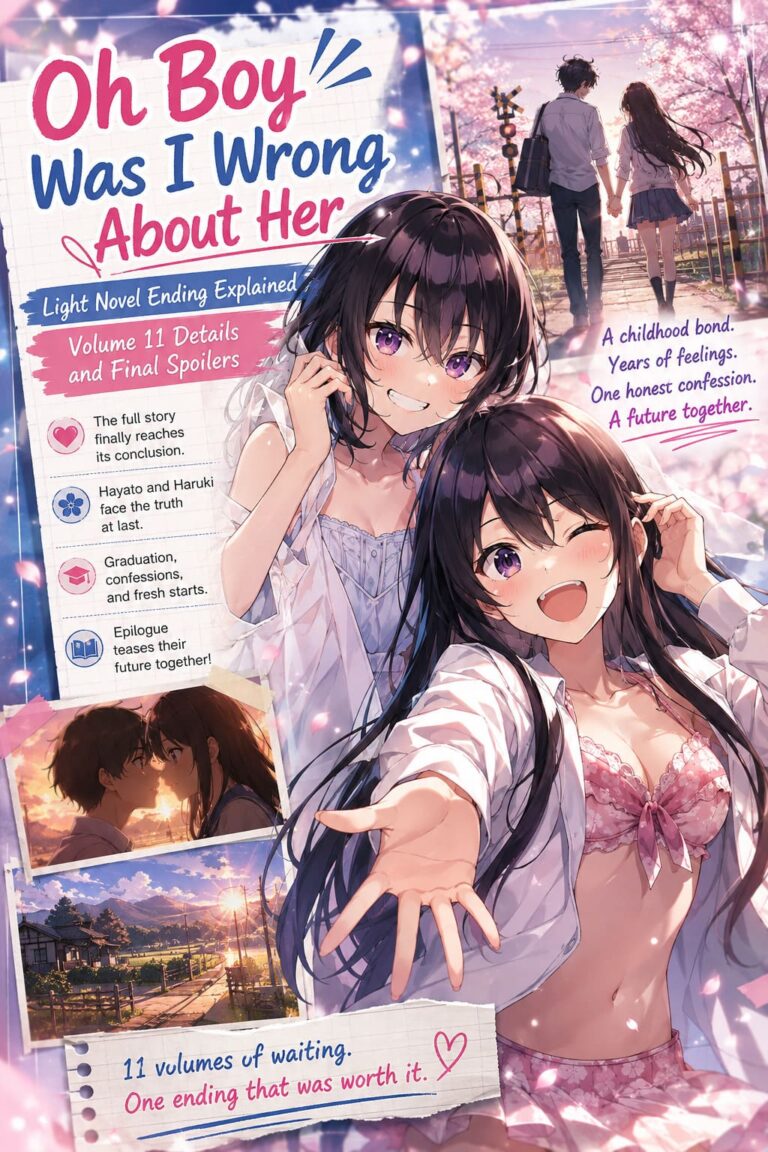 Oh Boy Was I Wrong About Her Light Novel Ending Explained: Volume 11 Details and Final Spoilers Oh Boy Was I Wrong About Her Light Novel Ending Explained: Volume 11 Details and Final Spoilers