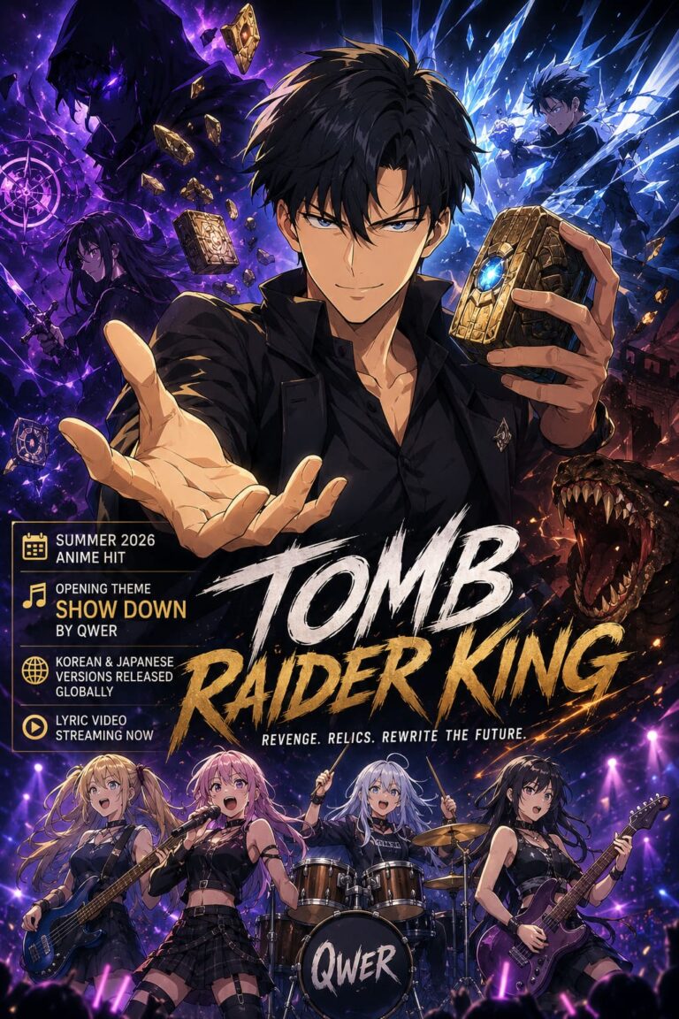 Tomb Raider King Anime OP: QWER Show Down Lyric Video Streams for Summer 2026 Hit Tomb Raider King Anime OP: QWER Show Down Lyric Video Streams for Summer 2026 Hit
