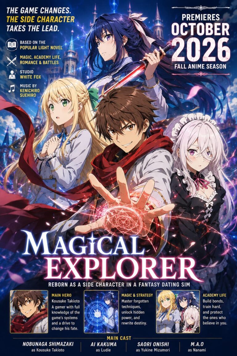 Magical Explorer Anime Release Date Confirmed for October 2026: New Trailer, Key Visual, Studio WHITE FOX Updates, and Hype Analysis