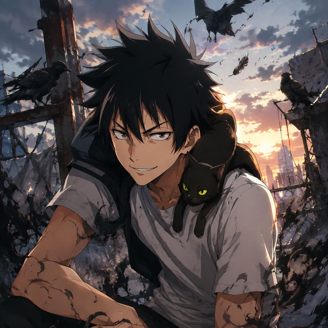 Black Torch Season 2: Jiro Azuma Character Analysis - Rogue High Schooler and Animal Whisperer Black Torch Season 2: Jiro Azuma Character Analysis - Rogue High Schooler and Animal Whisperer