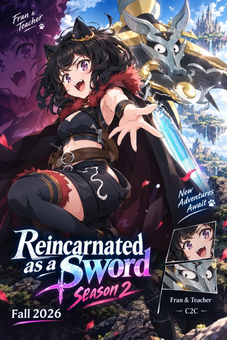 Reincarnated as a Sword Season 2 Reveals Stunning New Character Art Ahead of Fall 2026 Premiere Reincarnated as a Sword Season 2 Reveals Stunning New Character Art Ahead of Fall 2026 Premiere