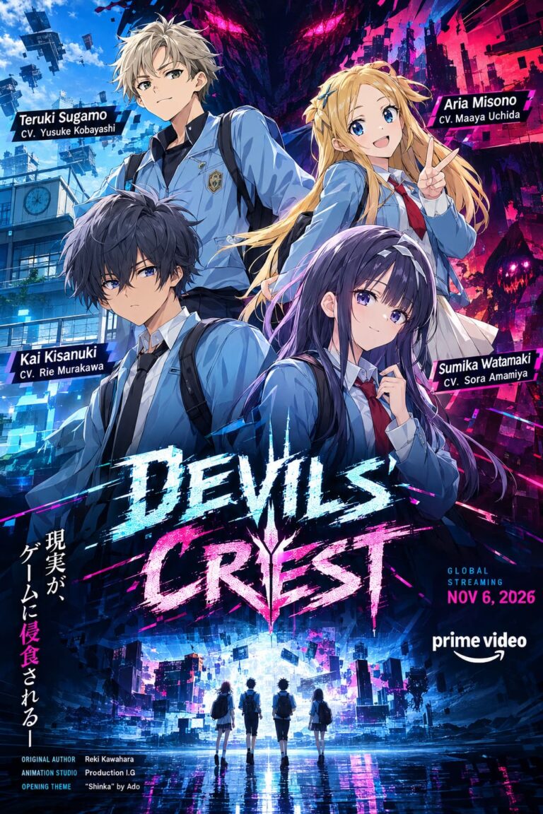 Devils' Crest Anime Cast Reveals 4 New Members: Complete Production Details and Mixed Reality Death Game Hype Devils’ Crest Anime Cast Reveals 4 New Members: Complete Production Details and Mixed Reality Death Game Hype