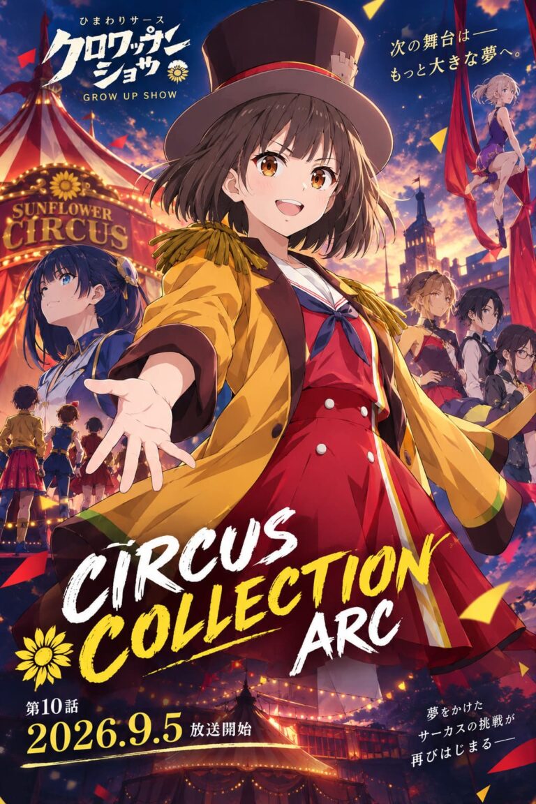 Grow Up Show Anime Circus Collection Arc: Release Date, New Trailer, and Visual Revealed Grow Up Show Anime Circus Collection Arc: Release Date, New Trailer, and Visual Revealed