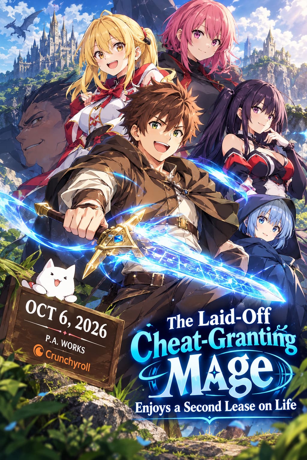 The Laid-Off Cheat-Granting Mage Anime Release Date, New Trailer, Cast and Studio Details Revealed The Laid-Off Cheat-Granting Mage Anime Release Date, New Trailer, Cast and Studio Details Revealed