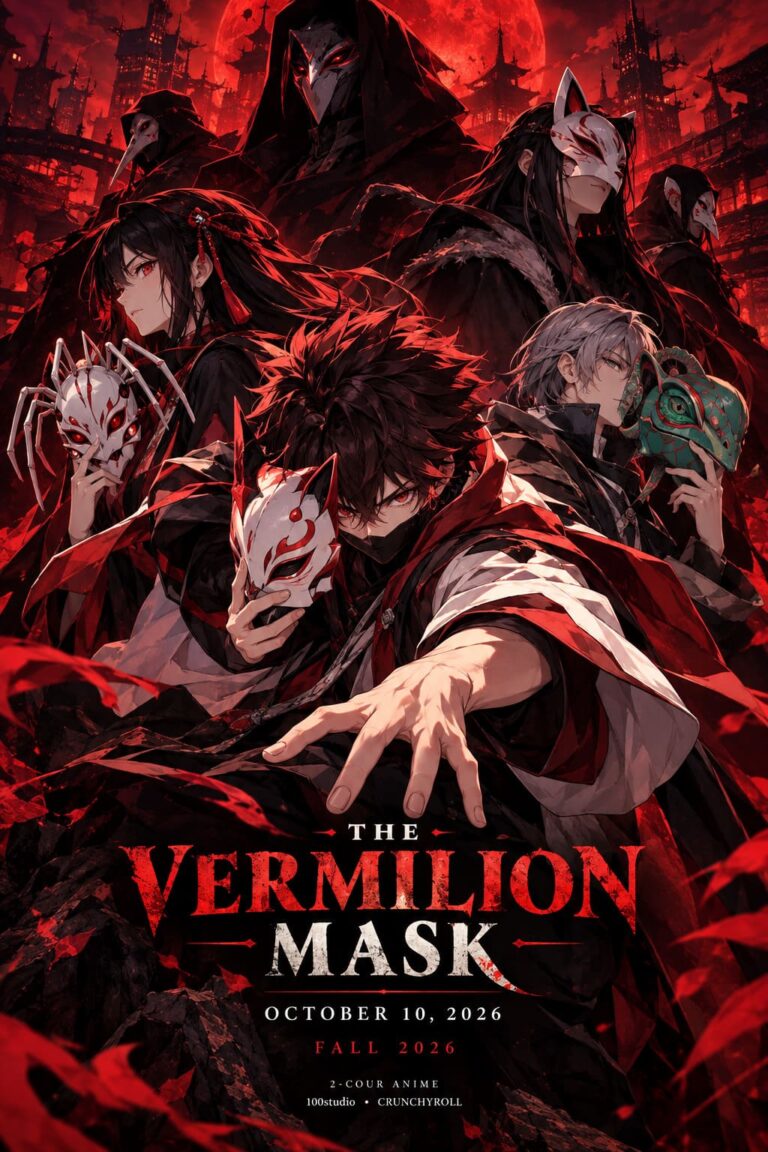 The Vermilion Mask Anime Release Date, Main Trailer, Theme Songs, and Cast Revealed
