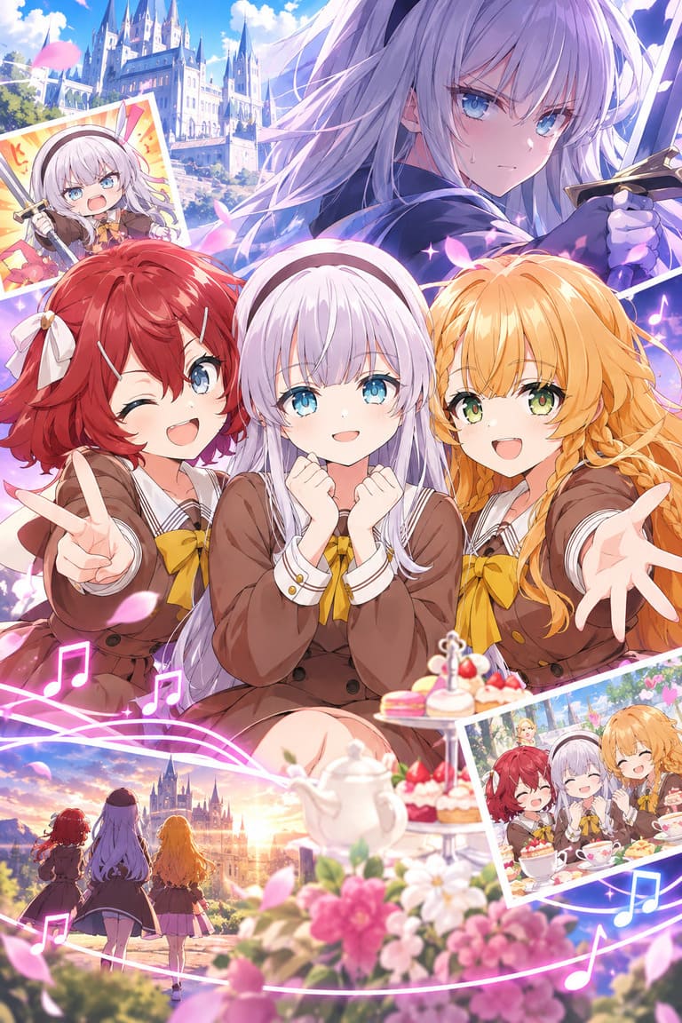 Nia Liston: The Merciless Maiden Anime Reveals Ending Theme Song Performers and Character Vocal Unit