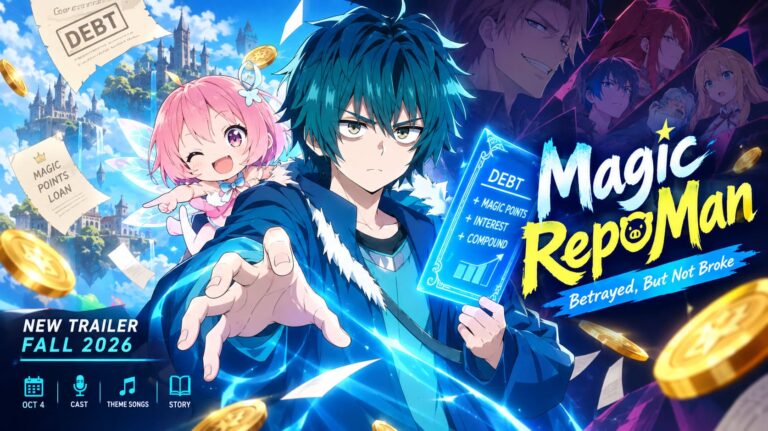 Magic Repo Man Anime New Trailer Drops: Release Date, Cast, Theme Songs, and Story Explained