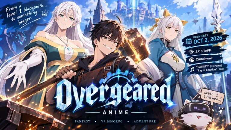 Overgeared Anime Release Date, New Trailer, Key Visual, and Full Cast Details Revealed